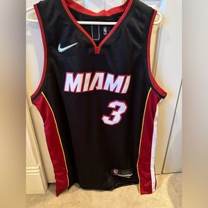 Nike Miami heat wade jersey